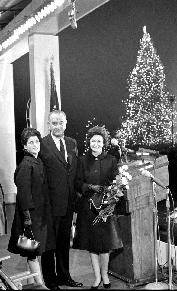 Christmas LBJ family