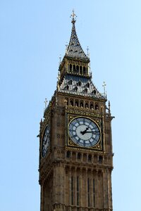 England clock landmark photo