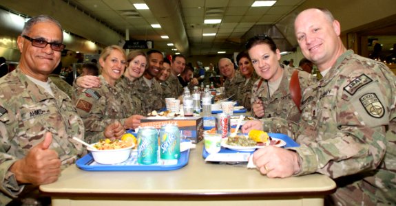 Christmas Dinner in Afghanistan 141224-N-JY715-919