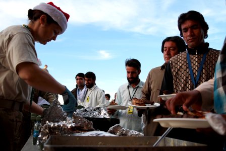 Christmas Eve cookout and soccer tournament on FOB Farah 121224-N-IE116-238
