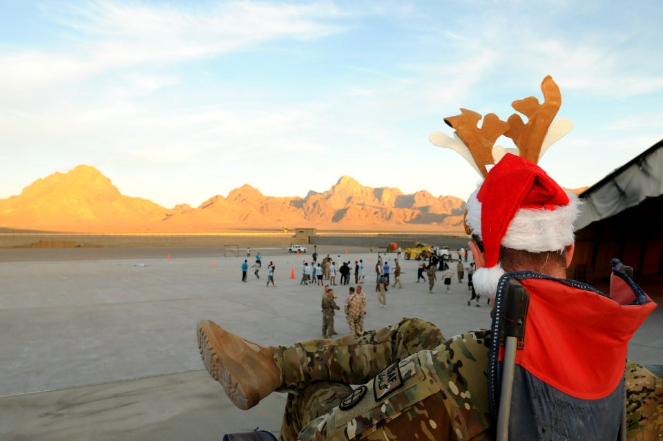 Christmas Eve cookout and soccer tournament on FOB Farah 121224-N-LR347-276