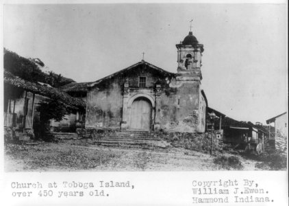 Church at Toboga Island, over 450 years old LCCN2002697802
