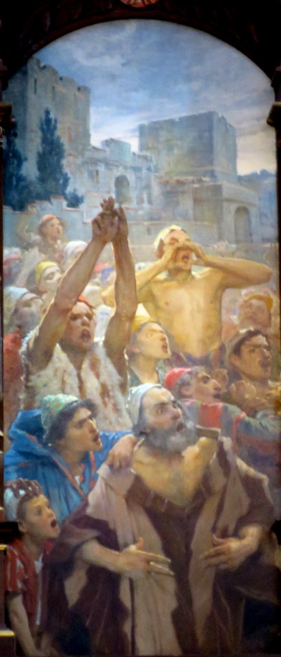 Church of our Lady Aalborg altar piece, detail III