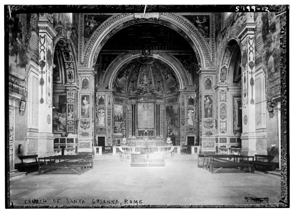 Church of Santa Susanna, Rome LCCN2014714853
