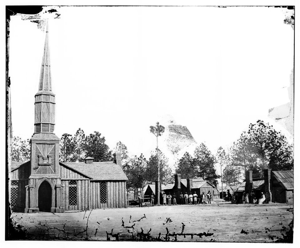 Church of Petersburg, Va, built by 50th N.Y. engineers LOC cwpbh.03342