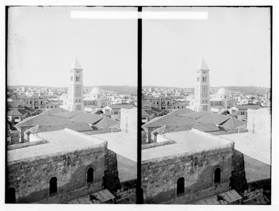 Church of the Holy Sepulchre and surroundings. (German Redeemer Church) LOC matpc.00864