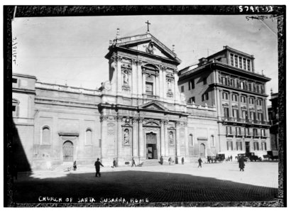 Church of Santa Susanna, Rome LCCN2014714854