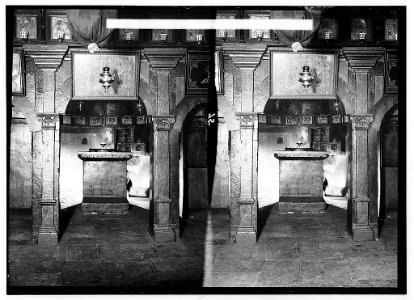 Church of the Holy Sepulchre and surroundings. Adam's Chapel LOC matpc.00877