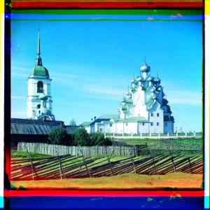 Church of Our Savior and the Protection of the Mother of God, Vytegorskii graveyard (1909)