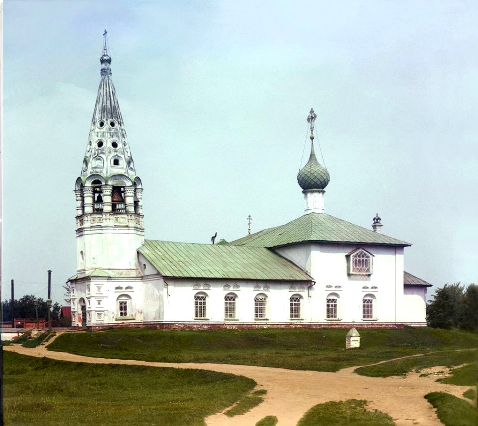 Church of St. Nicholas Pensky (Prokudin-Gorsky) 01