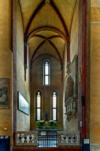 Church of the Eremitani (Padua) - Interior - Cappella absidale dedicate alla famiglia Dotto