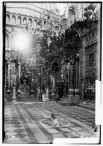 Church of the Holy Sepulchre and surroundings. Greek cathedral LOC matpc.00021