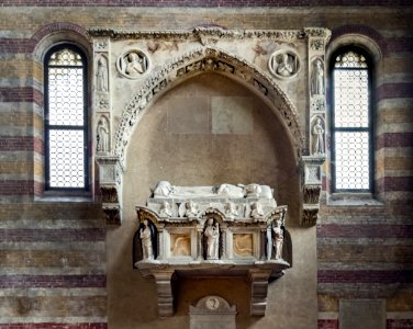 Church of the Eremitani (Padua) - Interior Tomb of Ubertino da Carrara