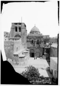 Church of the Holy Sepulchre and surroundings. Church of the Holy Sepulchre LOC matpc.00019