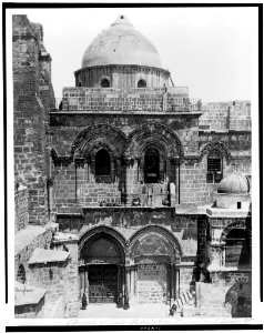 Church of the Holy Sepulchre, principal door) - P. Bergheim LCCN92500627