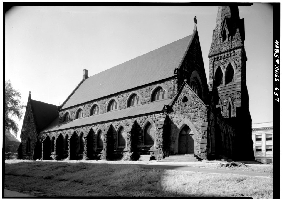 Church of the Unity, 207 State Street, Springfield, MA - HABS - 079484pu