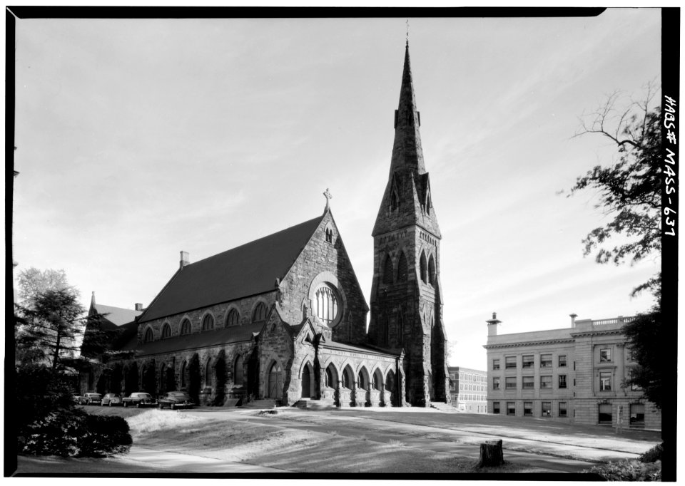 Church of the Unity, 207 State Street, Springfield, MA - HABS - 079483pu