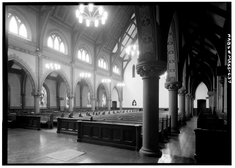 Church of the Unity, 207 State Street, Springfield, MA - HABS - 079487pu