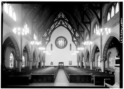 Church of the Unity, 207 State Street, Springfield, MA - HABS - 079486pu