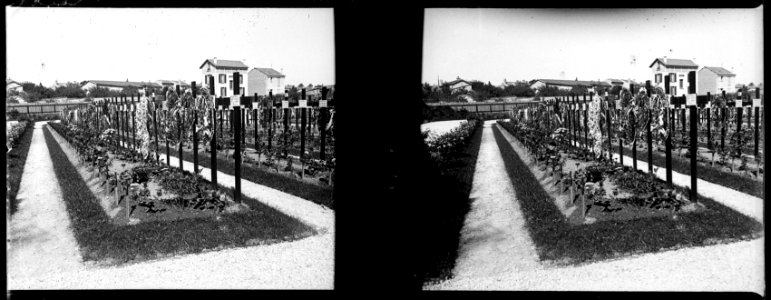 Châlons. Cimetière militaire - Fonds Berthelé - 49Fi568