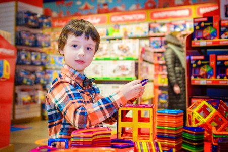 Stock children's world toy store photo