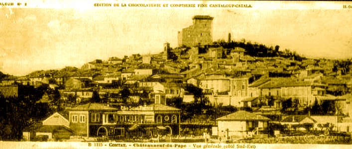 Châteauneuf du Pape Cantaloup chocolat