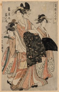 Chōkōsai Eishō (c. 1795–98) Tsuruya uchi tsurunou