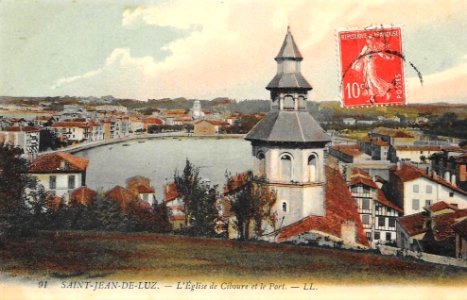 Ciboure - Eglise et Port (LL)