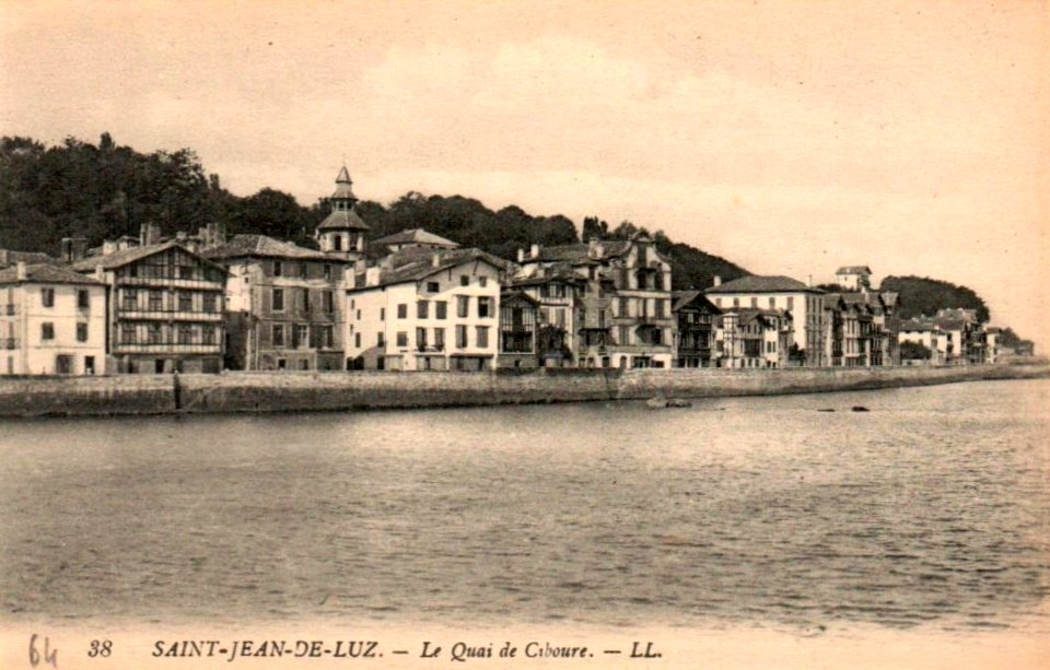Ciboure - le quai 2 (LL)