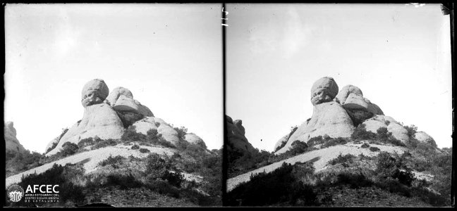 Cim del Cap de Mort a Montserrat (AFCEC VINTRO B 00112)