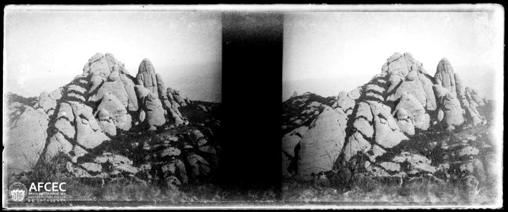 Cim dels Flautats al massís de Montserrat