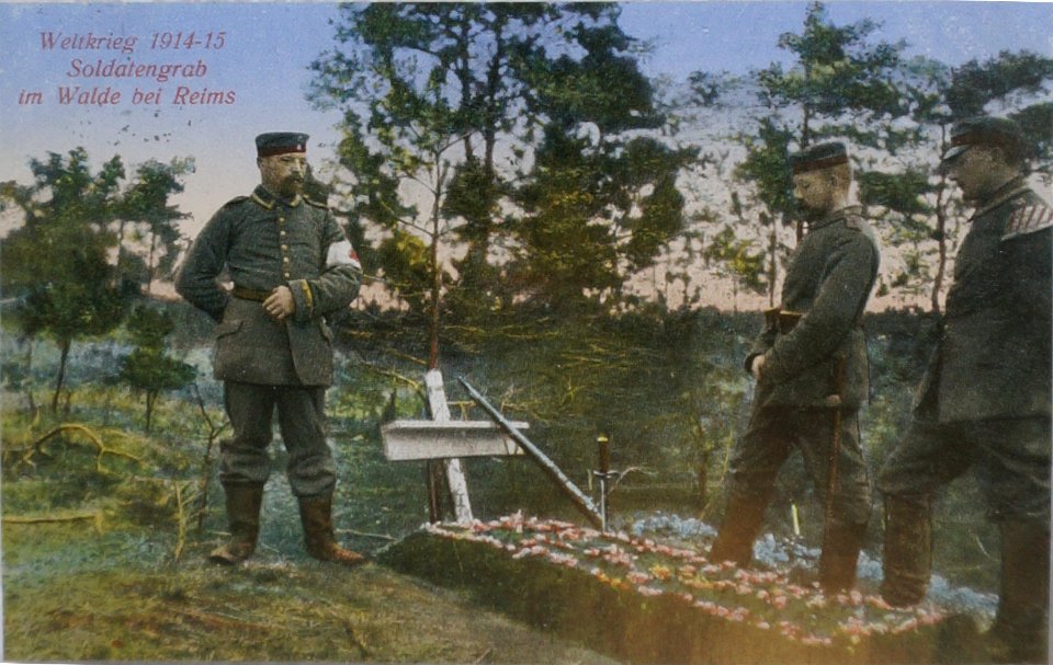 Cimetière allemand vers reims 1267