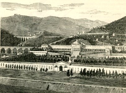 Cimitero monumentale di Staglieno xilografia