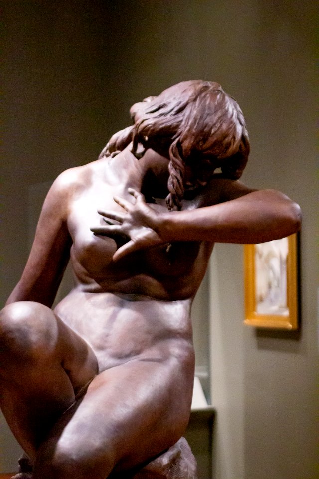 Cincinnati Art Museum - Moses J. Ezekiel, Eve Hearing the Voice