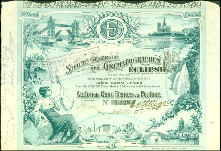 Cinématographes Éclipse SA 1906
