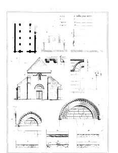 Cinqueux (60), église Saint-Martin, Woillez planche Cinqueux