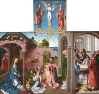 Circle of Colijn de Coter - The nativity
