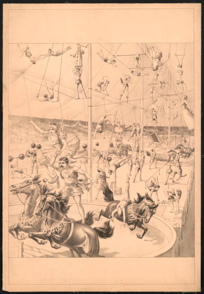 Circus show - acrobatic acts LCCN2018647615