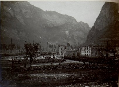 Cismon. Gefangene Italiener aus der Offensive vom 15. Juni 1918 (BildID 15644024)