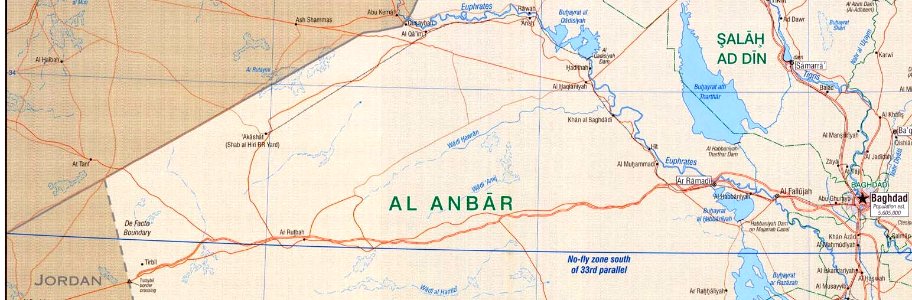 Cities of Anbar (CIA 2003)