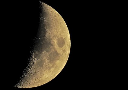 Moon bright black moon