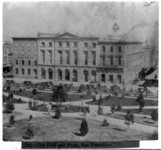 City Hall and Plaza, San Francisco LCCN2002723843