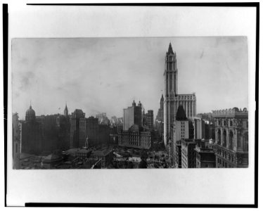 City hall park & B'way south LCCN96502131