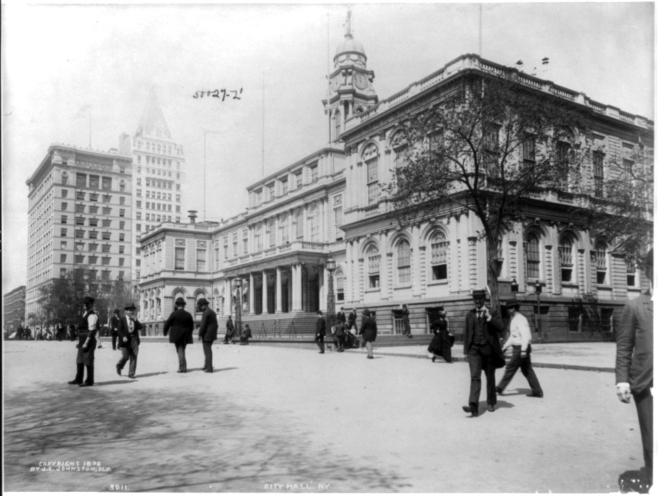 City Hall, N.Y. LCCN2003690205