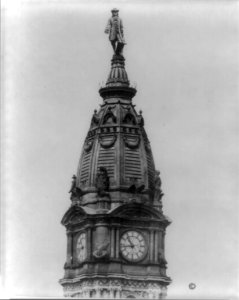 City Hall, Philadelphia, Pa.- Tower LCCN2003669833