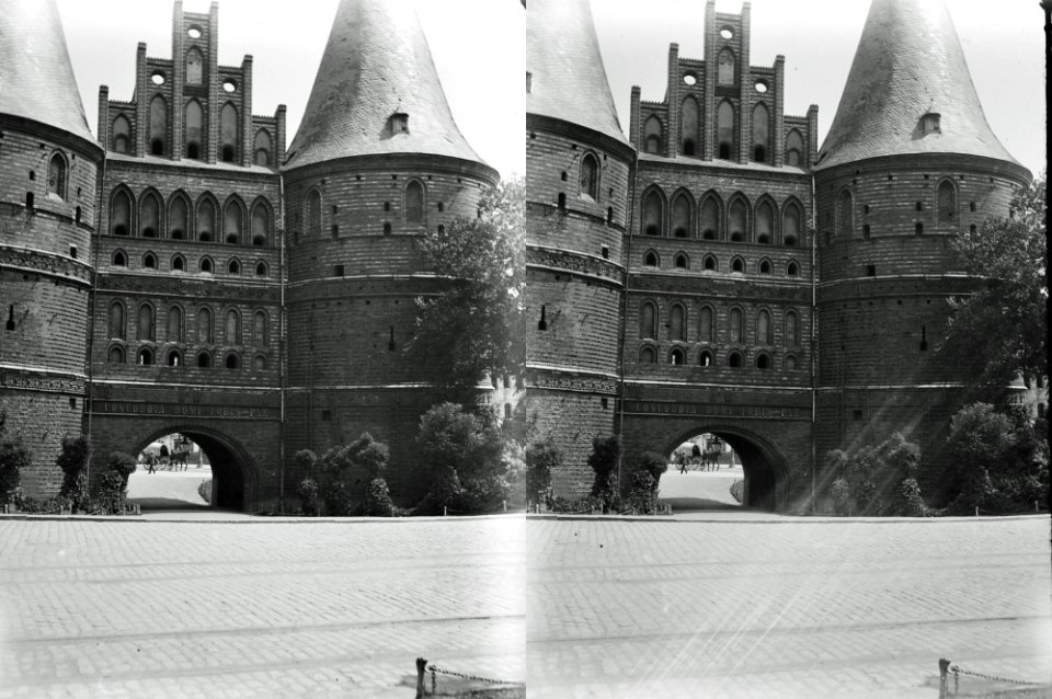 City Gate, Lübeck, 1901-1922