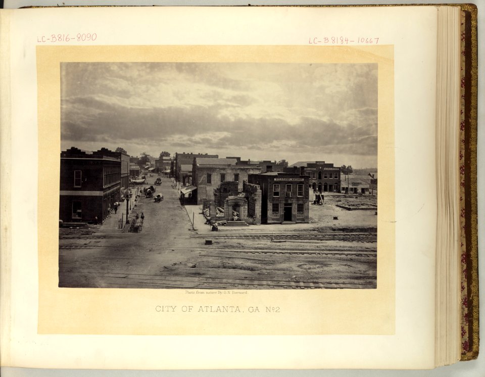 City of Atlanta, Ga., no. 2 - Photo from nature by G. N. Barnard. LCCN2008679858