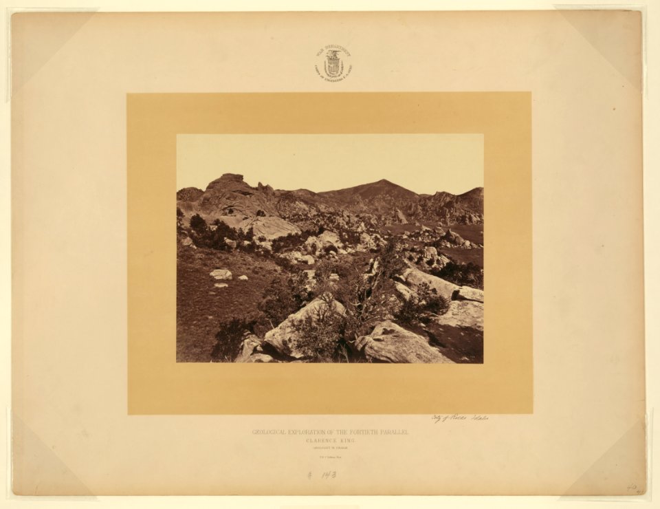 City of Rocks, Idaho - T. H. O'Sullivan, phot. LCCN2006685033