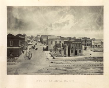 City of Atlanta, Ga., no. 2 - photo from nature by G.N. Barnard. LCCN2005678246