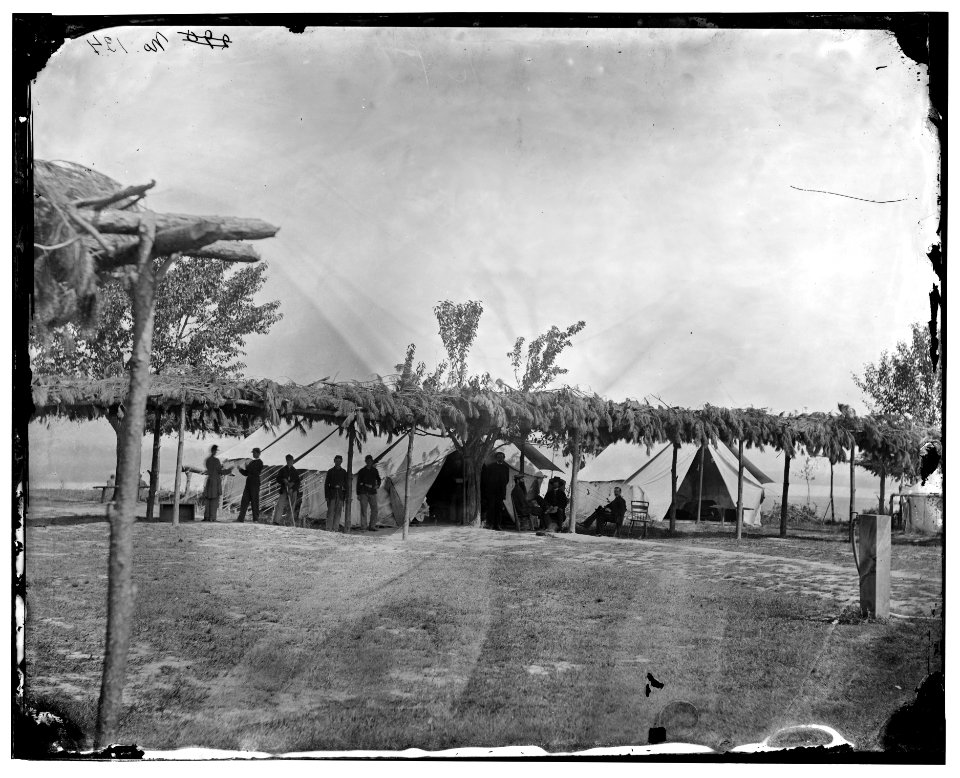 City Point, Va. Tents of the general hospital LOC cwpb.03872